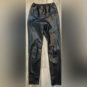 Wilfred Free Faux Leather Leggings -